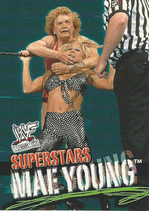 WWF Fleer Wrestlemania 2001 Trading Cards Mae Young No.56