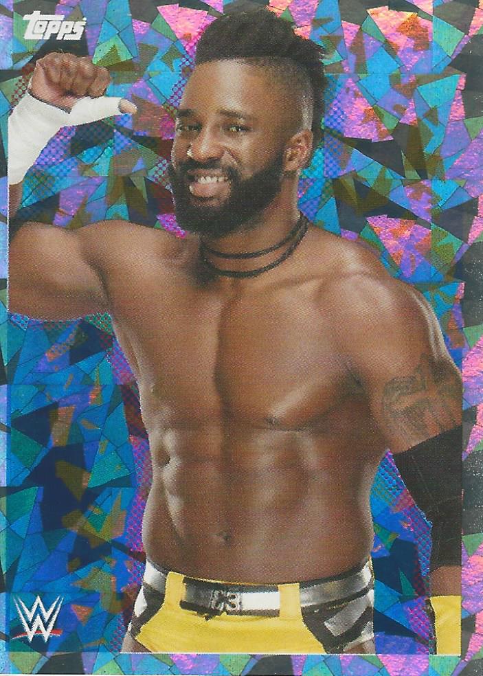 WWE Topps Road to Wrestlemania Stickers 2021 Cedric Alexander No.56