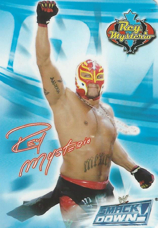 WWE Smackdown 2004 Tesla Trading Cards Rey Mysterio No.56