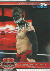 WWE Topps Champions 2019 Trading Cards Finn Balor No.6