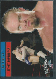 WWE Topps Chrome Heritage Trading Card 2006 Snitsky No.56