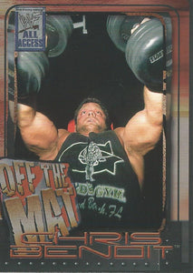 WWF Fleer All Access Trading Cards 2002 Chris Benoit No.56