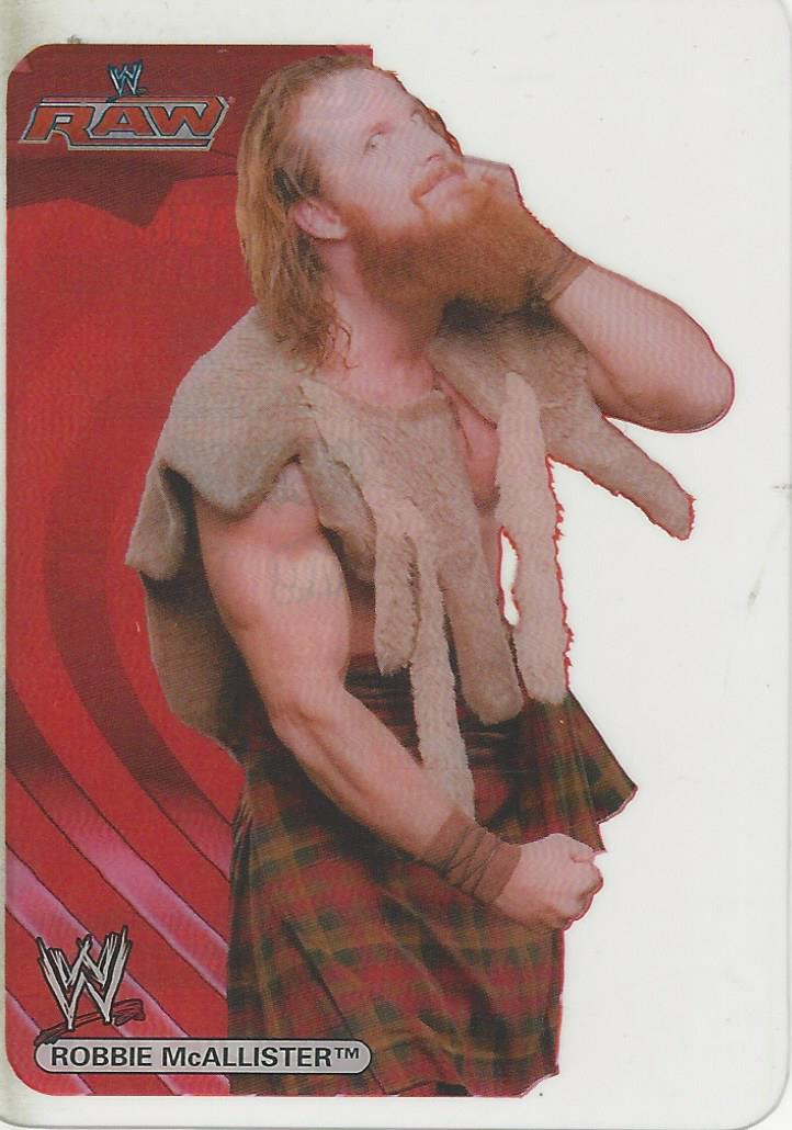 WWE Edibas Lamincards 2006 Robbie McAllister No.56