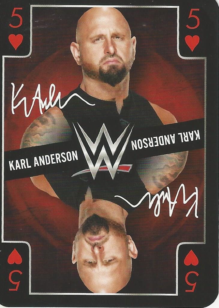 WWE Playing Cards 2019 Karl Anderson