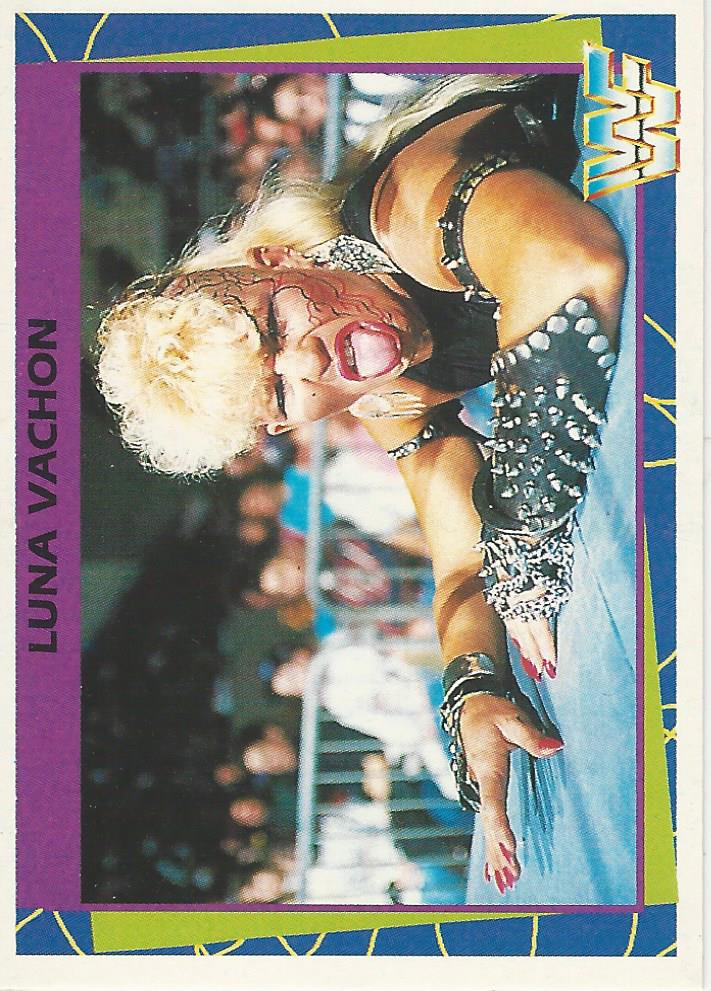 WWF Merlin Trading Card 1995 Luna Vachon No.56