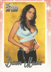 WWE Fleer Divine Divas Trading Card 2003 Dawn Marie No.56