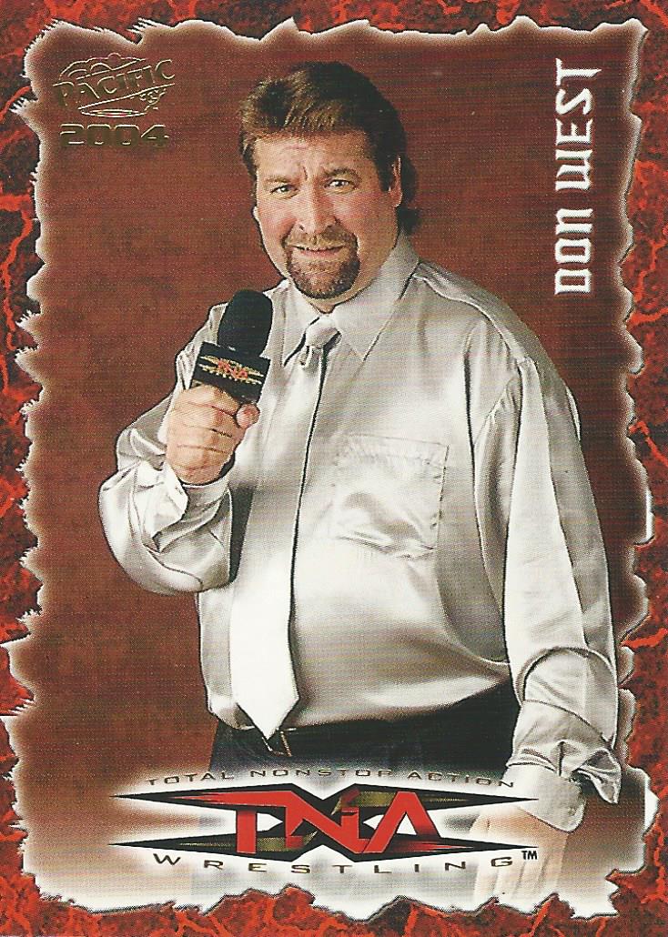 TNA Pacific Trading Cards 2004 Don West No.56