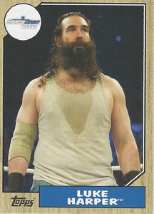 WWE Topps Heritage 2017 Trading Card Luke Harper No.56