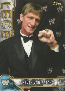 WWE Topps Legends 2017 Trading Card Kevin Von Erich No.56