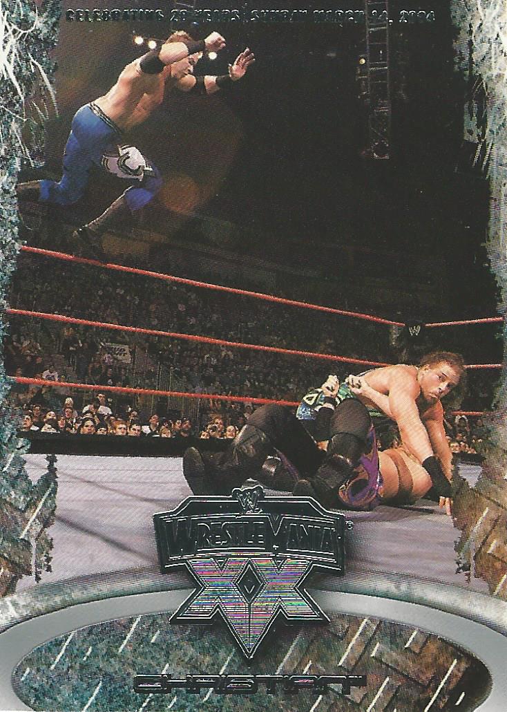 WWE Fleer Wrestlemania XX Trading Card 2004 Christian No.56