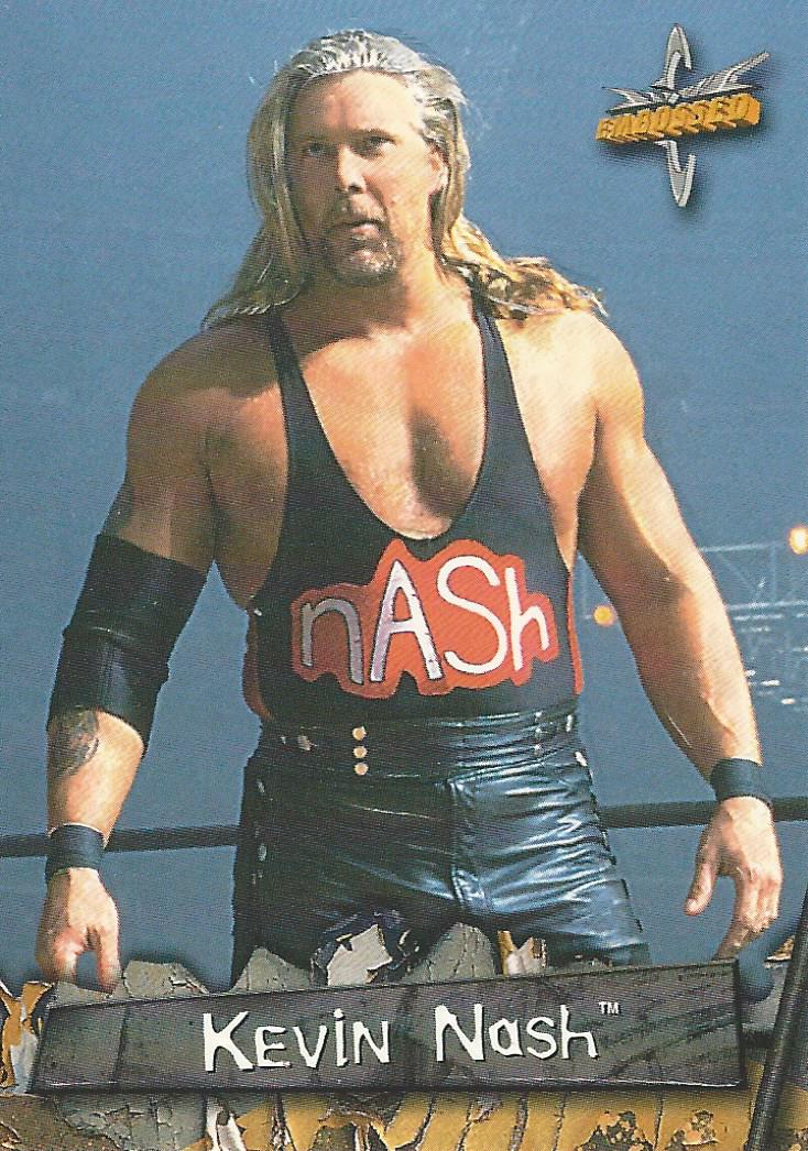 WCW Topps Embossed Trading Cards 1999 Kevin Nash No.56