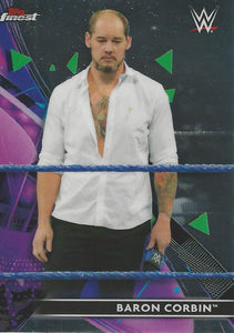 WWE Topps Finest 2021 Trading Cards Baron Corbin No.57