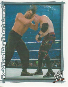 WWE Topps Superstars Uncovered 2007 Sticker Collection The Great Khali No.57