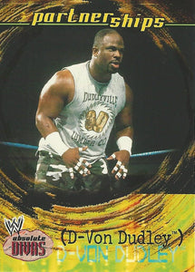 WWE Fleer Absolute Divas Trading Card 2002 D-Von Dudley No.57