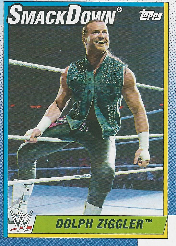 WWE Topps Heritage 2021 Trading Card Dolph Ziggler No.57