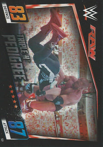 WWE Topps Slam Attax 2015 Then Now Forever Trading Card Triple H No.57