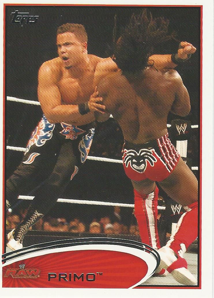 WWE Topps 2012 Trading Card Primo No.57