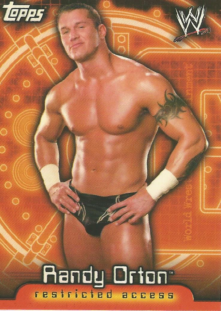 WWE Topps Insider 2006 Trading Cards US Randy Orton No.57
