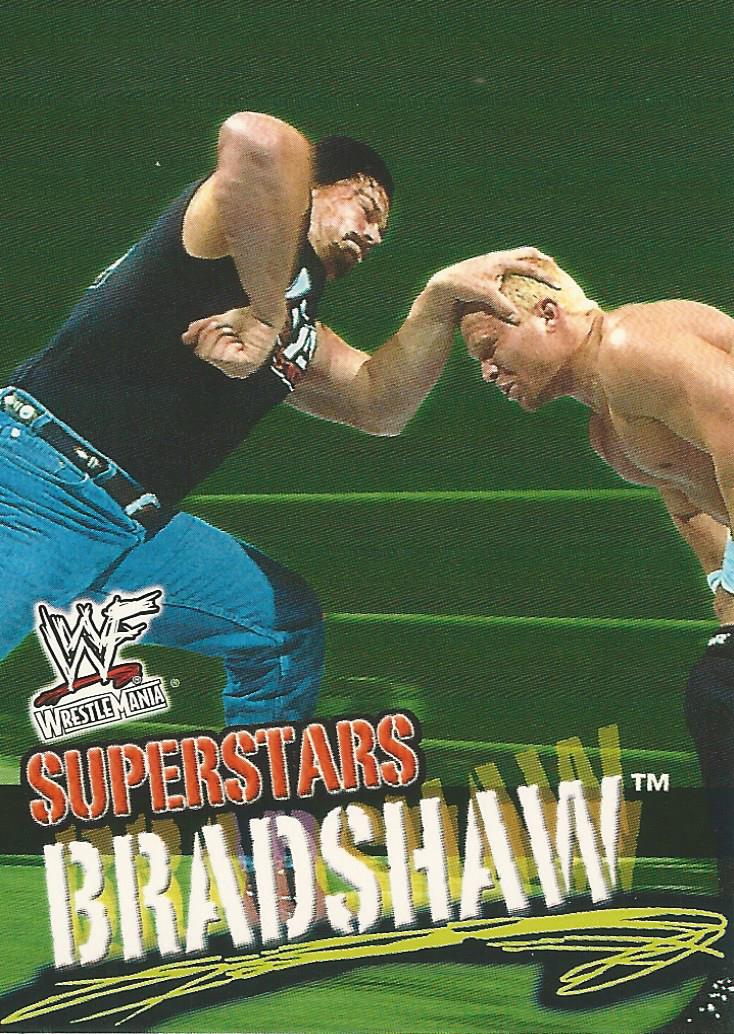 WWF Fleer Wrestlemania 2001 Trading Cards Bradshaw No.57