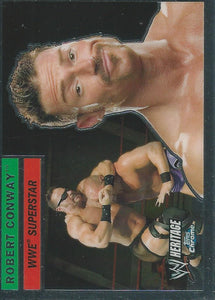 WWE Topps Chrome Heritage Trading Card 2006 Robert Conway No.57