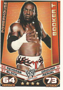 WWE Topps Slam Attax Rebellion 2012 Trading Card Booker T No.57