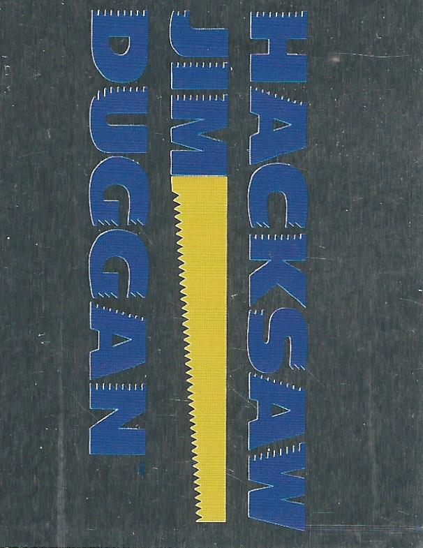 WWF Merlin Sticker Collection 1990 Hacksaw Jim Duggan No.57