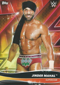 Topps WWE Superstars 2021 Trading Cards Jinder Mahal No.57