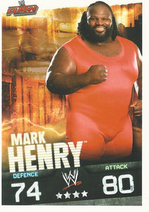 WWE Topps Slam Attax Evolution 2010 Trading Cards Mark Henry No.57