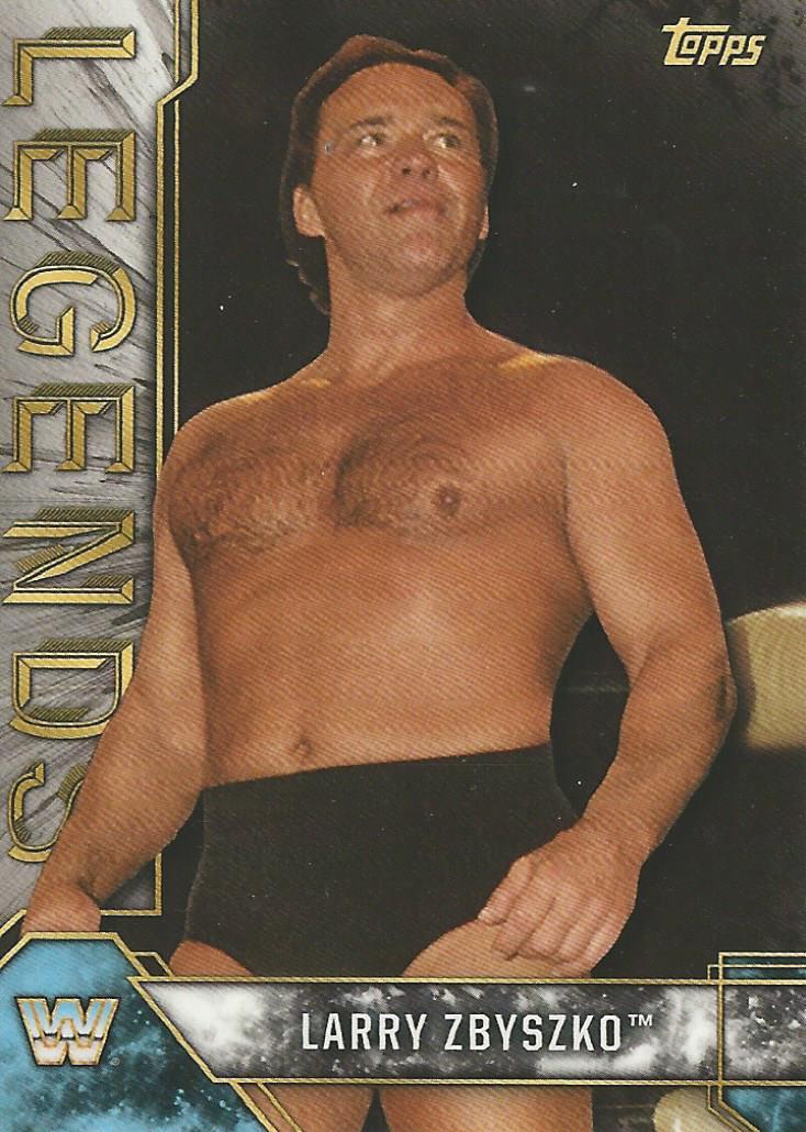 WWE Topps Legends 2017 Trading Card Larry Zbyszko No.57