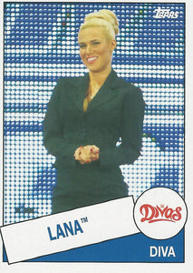 WWE Topps Heritage 2015 Trading Card Lana No.57