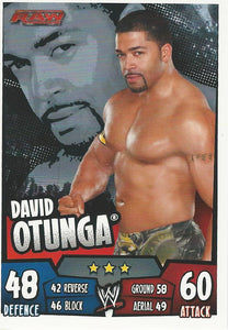 WWE Topps Slam Attax Rumble 2011 Trading Card David Otunga No.57