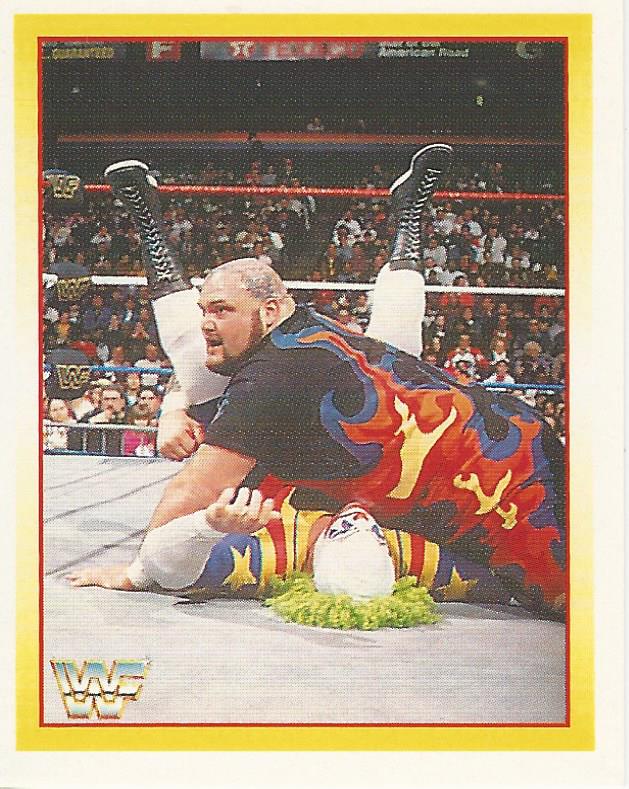 WWF Merlin Stickers 1995 Bam Bam Bigelow No.57