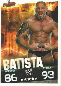 WWE Topps Slam Attax Evolution 2010 Trading Cards Batista No.58
