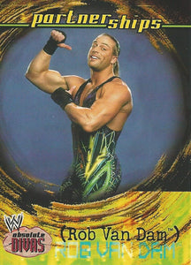 WWE Fleer Absolute Divas Trading Card 2002 Rob Van Dam No.58