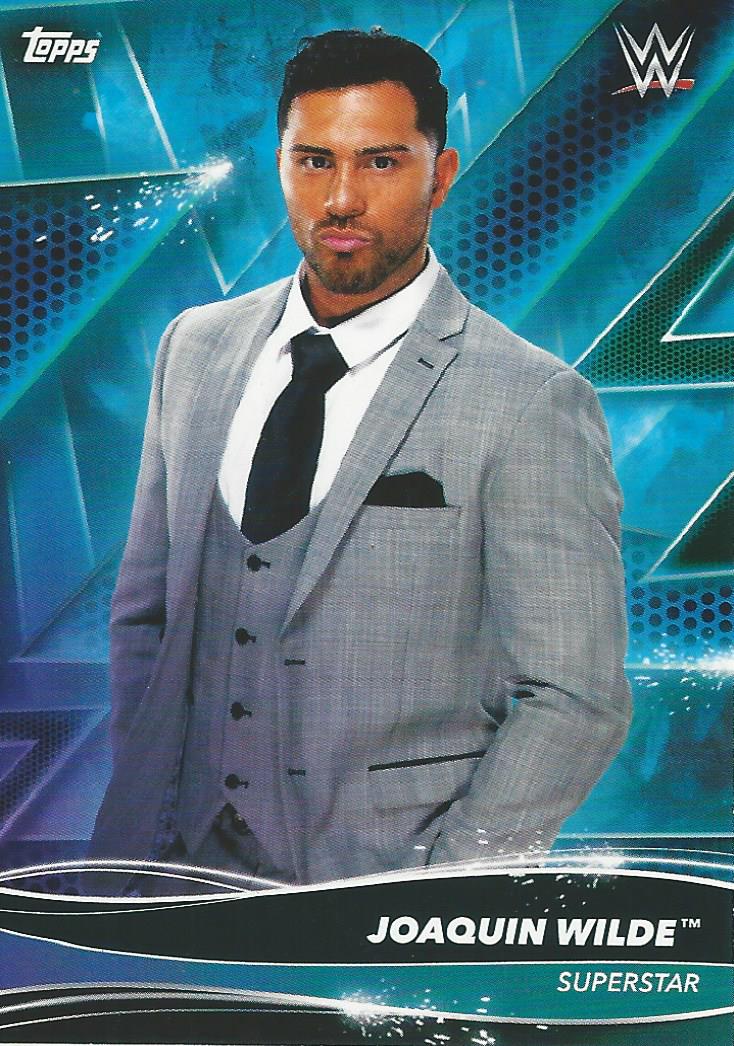 Topps WWE Superstars 2021 Trading Cards Joaquin Wilde No.58