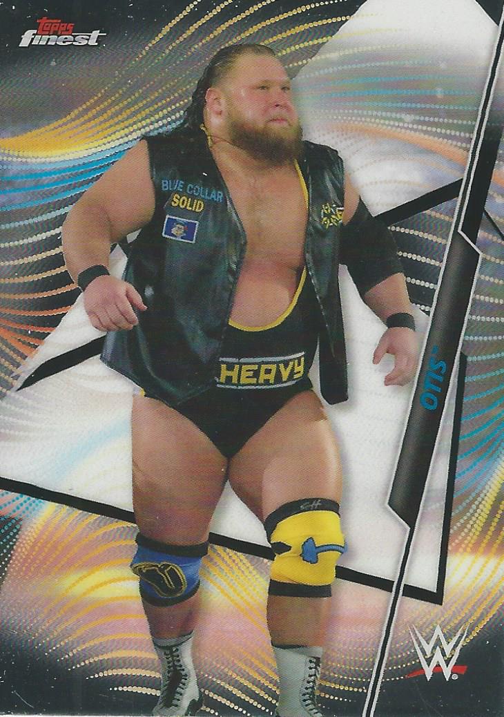 WWE Topps Finest 2020 Trading Card Otis No.58