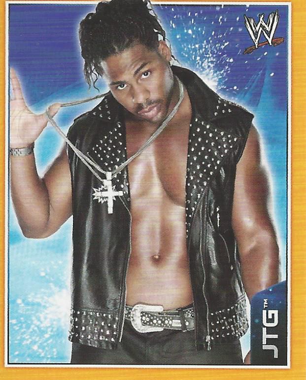 WWE Topps A-Z Sticker Collection 2014 JTG No.58