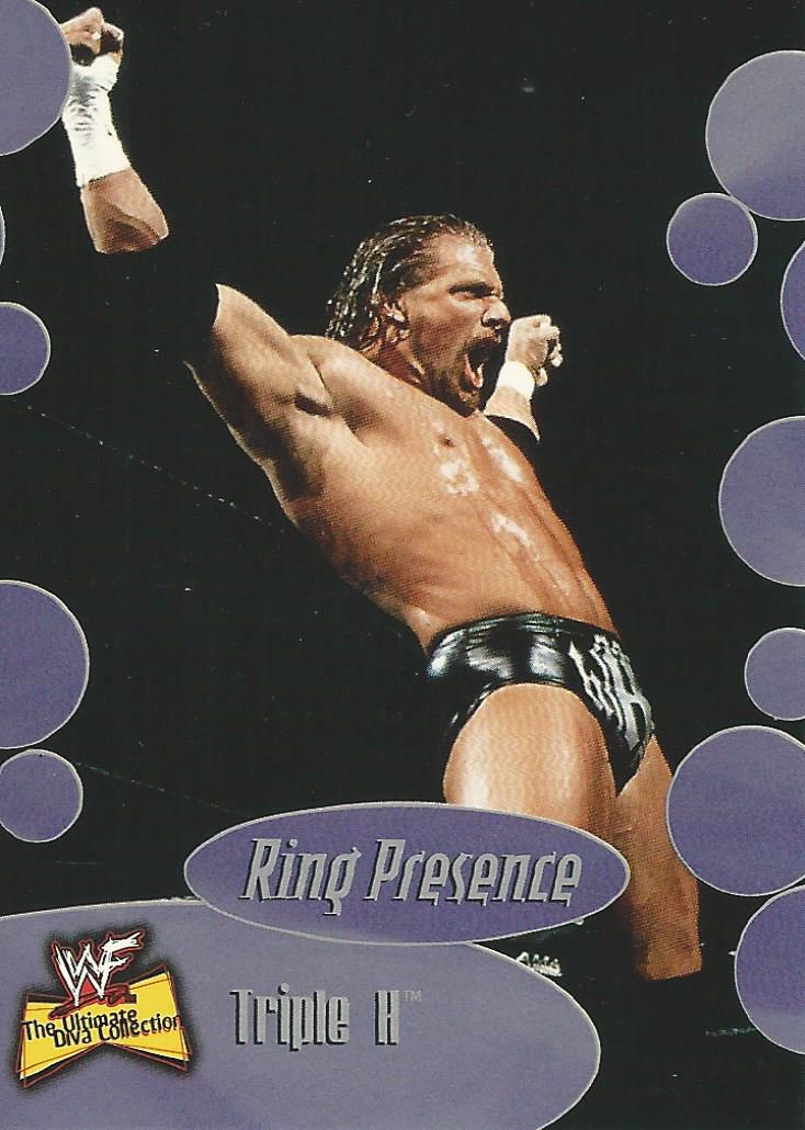 WWF Fleer Ultimate Diva Trading Cards 2001 Triple H No.58