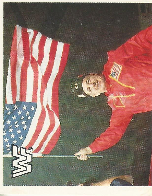 WWF Merlin Sticker Collection 1990 Nikolai Volkoff No.58