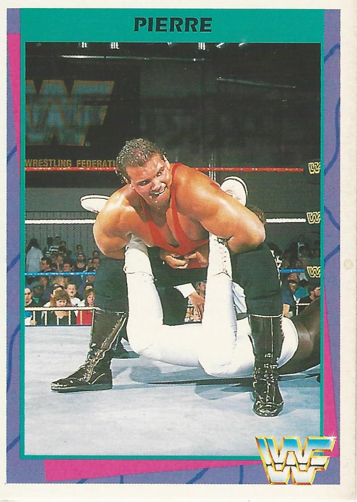 WWF Merlin Trading Card 1995 Pierre No.58