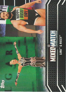 WWE Topps Women Division 2018 Trading Cards Lana and Rusev MM-8