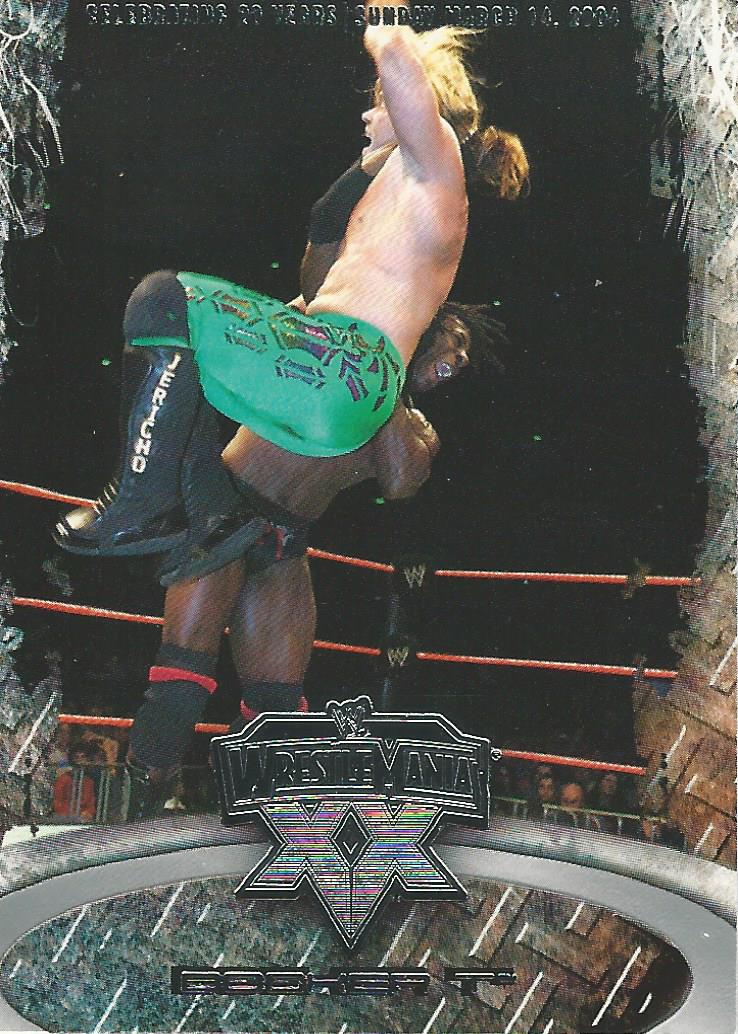 WWE Fleer Wrestlemania XX Trading Card 2004 Booker T No.58