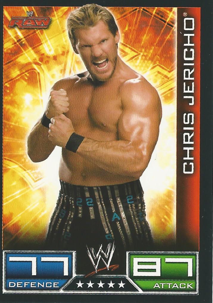 WWE Topps Slam Attax 2008 Trading Cards Chris Jericho No.58