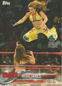 WWE Topps 2018 Trading Cards Mickie James No.58