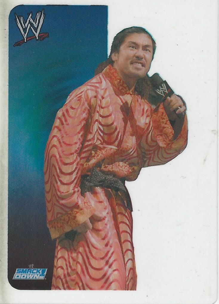 WWE Edibas Lamincards 2004 Kenzo Sazuki No.58