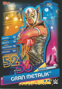 WWE Topps Slam Attax Reloaded 2020 Trading Card Gran Metalik No.58