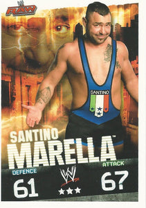 WWE Topps Slam Attax Evolution 2010 Trading Cards Santino Marella No.59
