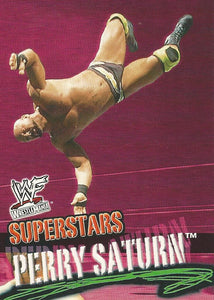 WWF Fleer Wrestlemania 2001 Trading Cards Perry Saturn No.59
