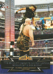 WWE Topps Road to Wrestlemania 2015 Trading Cards Seth Rollins 29 of 30