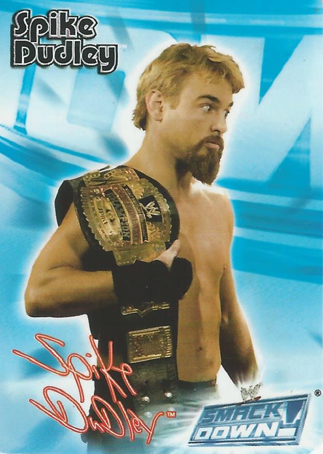 WWE Smackdown 2004 Tesla Trading Cards Spike Dudley No.59